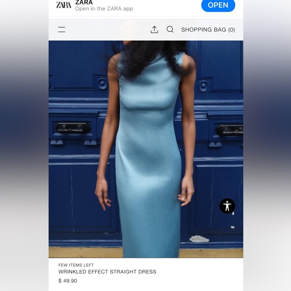 zara dress nwt xs - Picture 1 of 4